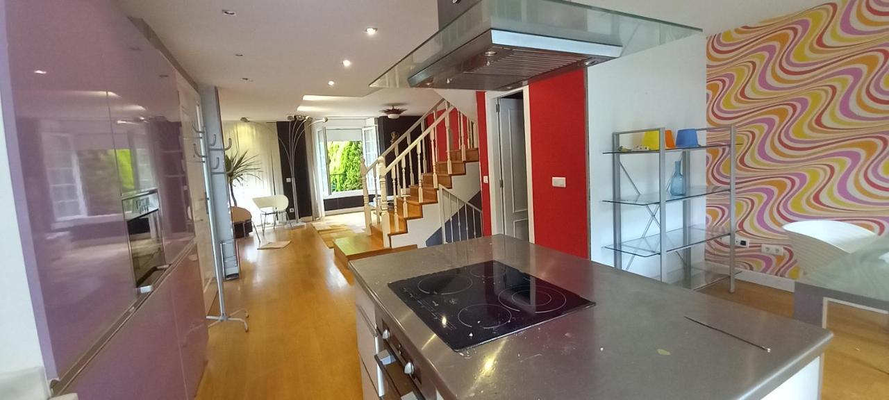 Chalet Con Piscina, Sauna Y Jacuzzi Cerca Del Mar A Media Hora De Bilbao Y Santander El Puente  Eksteriør billede